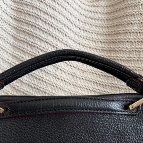 Furla Genuine Leather Top Handle Satchel w/ Detachable Crossbody Strap - Picture 5 of 10